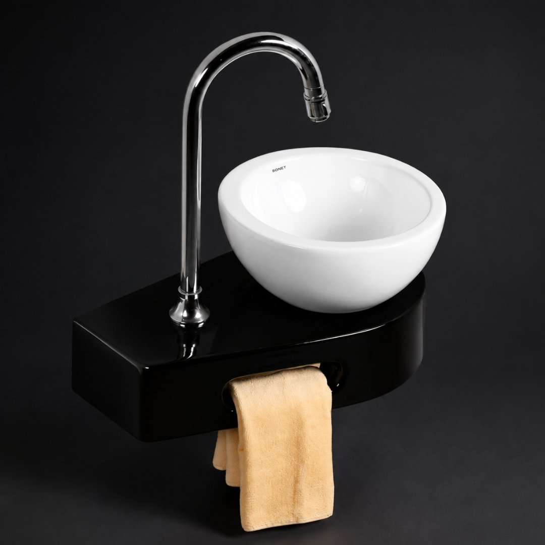FANCY - BOWL Wall Hung Basin Wash Basin - My Home Studio